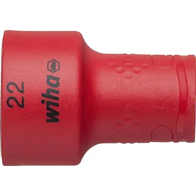 Produktbild von Wiha® - Steckschlüsseleinsatz 6-kant 3/8" 22mm VDE