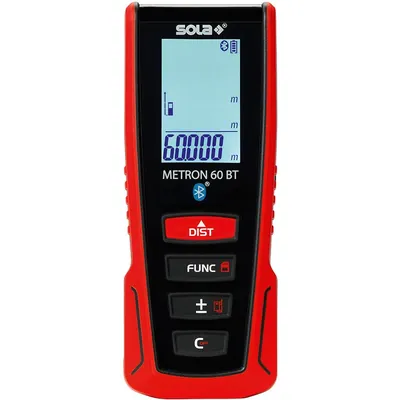 Produktbild von SOLA® - Laser-Entfernungsmesser METRON 60 BT inklusive Zubehör