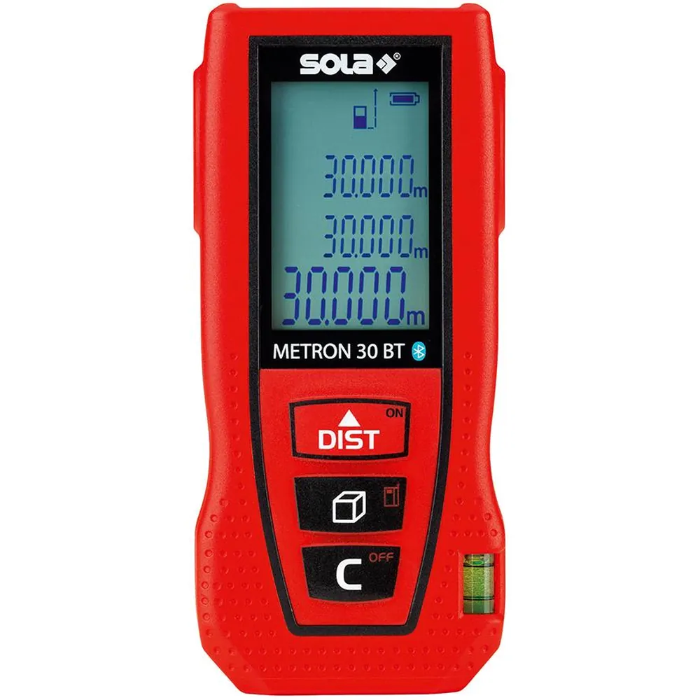 SOLA Laser-Entfernungsmesser METRON 30 BT inklusive Zubehör Produktbild img1 L