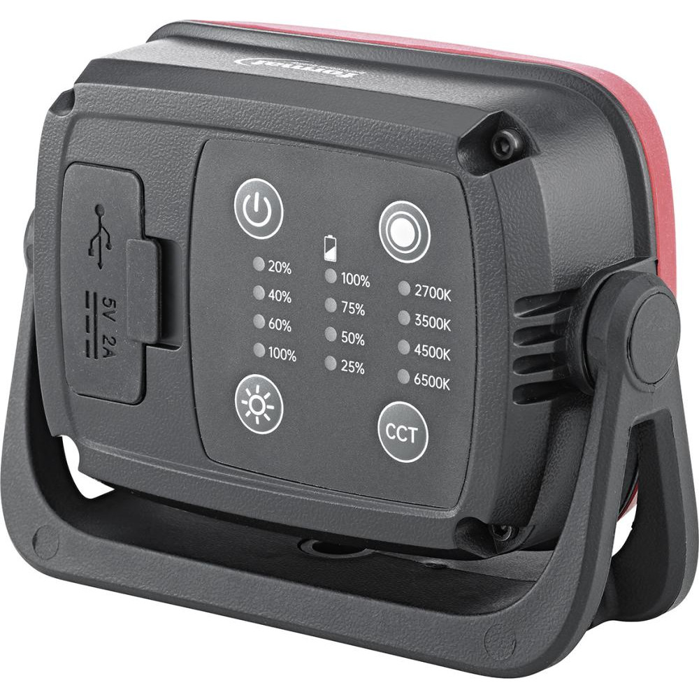 FORMAT Mini-Akku-Arbeitsleuchte 300-1500Lumen 2700-6500K in 4 Stufen Produktbild img3 L