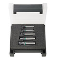 FORMAT Schaftfräser-Set VHM 4-12mm 5-teilig TiAlN Typ UNI Z4 HA 35-38° Produktbild