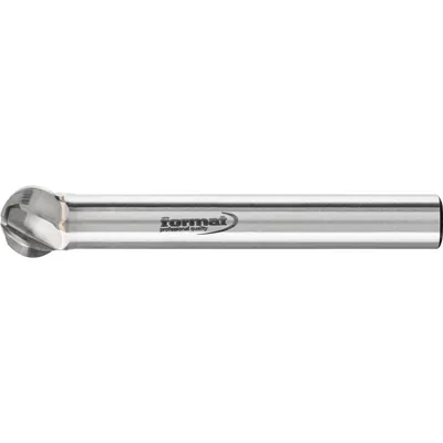 Produktbild von FORMAT - Frässtift HM kugelförmig 0807 Alu 6mm 8 x 7mm