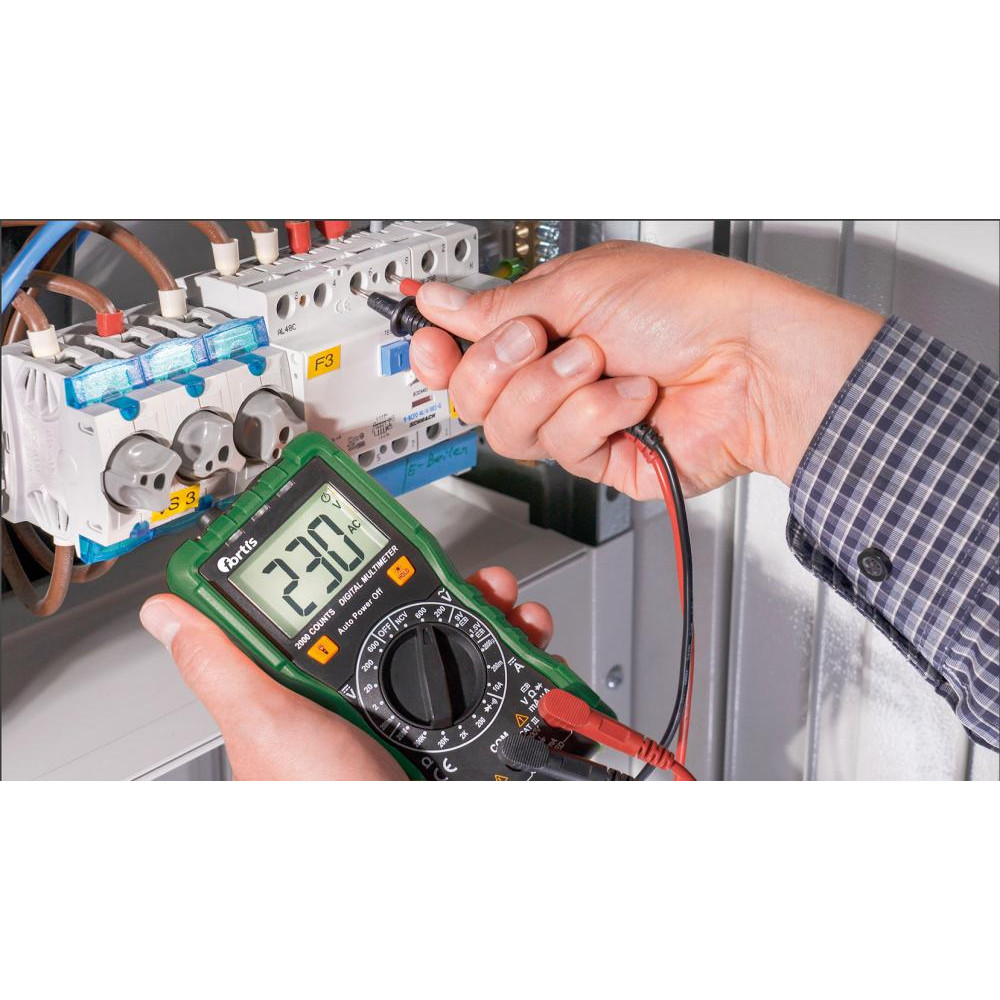 FORTIS Digital-Multimeter 0,1 mV-600V Produktbild img3 L