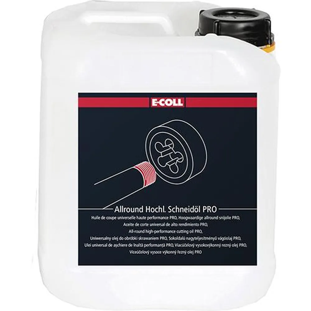E-COLL Allround (Hochleistungs) Schneidöl PRO, chlorfrei Produktbild img1 L