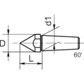 Produktbild von Conzella® - Auswechselbare Spitze 12mm Spitzkörner