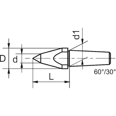 Produktbild von Conzella® - Kopierkörner für Drehbankspitzen 24mm