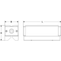 Produktbild von FLAIG - Permanent-Magnetspannblock-Paar MBX 184 x 64 x 71mm