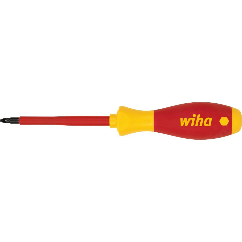 Wiha® Kreuzschlitzschraubendreher Pozidriv 324 VDE Kunststoff Rundgriff PZ1x80mm Produktbild img1 L
