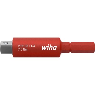 Produktbild von Wiha® - VDE-Steckschlüsseladapter für Drehmomentschraubendreher