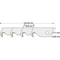 Produktbild von LUTZ BLADES® - Abbrechklinge 18mm TIN 18mm TIN a 10 Stück