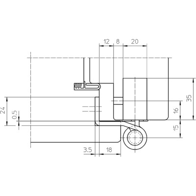 Produktbild von SIMONSWERK - Einfräsband BAKA Protect 4010 3D,edelstahl matt