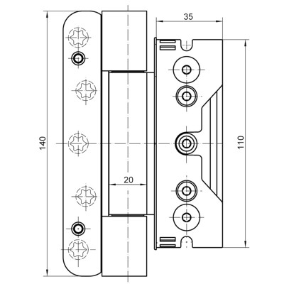 Produktbild von SIMONSWERK - Einfräsband BAKA Protect 4010 3D,edelstahl matt