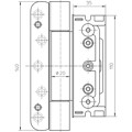 Produktbild von SIMONSWERK - Einfräsband BAKA Protect 4010 3D,edelstahl matt