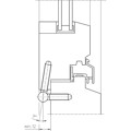 Produktbild von SIMONSWERK - FT-Einbohrband,BAKA® C 1-13,für Kippflügel,3tlg., Ø13mm, topzink