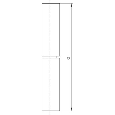 Produktbild von SIMONSWERK - Anschweißband KO 50,2tlg,100x9x3,5 blank