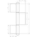 Produktbild von SIMONSWERK - Anschweißband KO 8,3tlg,180x14x4 blank