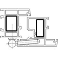 Produktbild von SIMONSWERK - FT-Einbohrb.,SIKU® K 3172 WF,für Drehflügel,2tlg., Ø15mm, verkehrs