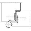 Produktbild von SIMONSWERK - Aufschraubband BAKA® QF 1 140,DR verzinkt