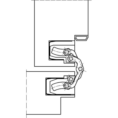 Produktbild von SIMONSWERK - Türband TECTUS TE 240 3D,DL-R,F1