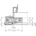 Produktbild von SIMONSWERK - Türband TECTUS TE 240 3D,DL-R,F1