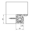 Produktbild von SIMONSWERK - Aufnahmeelement VARIANT VX 7531 3D verzinkt