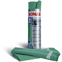 SONAX Microfasertücher PLUS Innen + Scheibe 2 Stück Produktbild