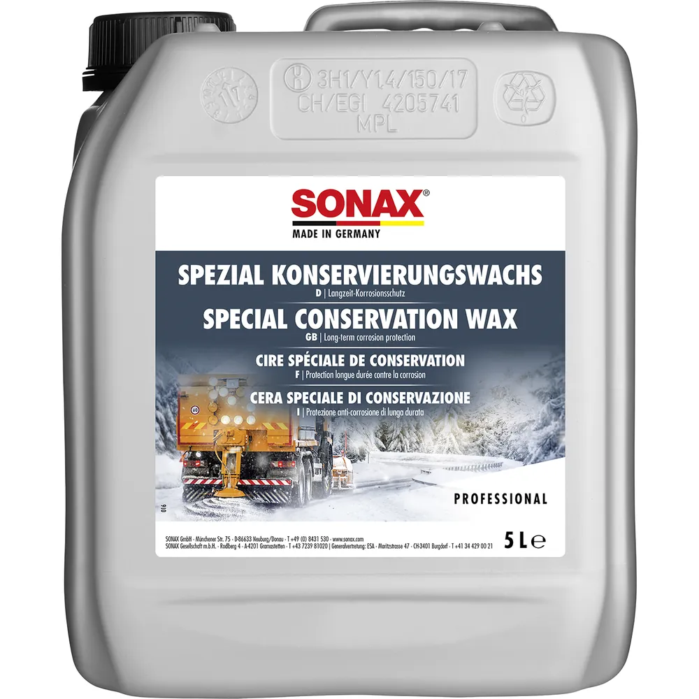 SONAX Spezial-Konservierungswachs 5 l Produktbild img1 L