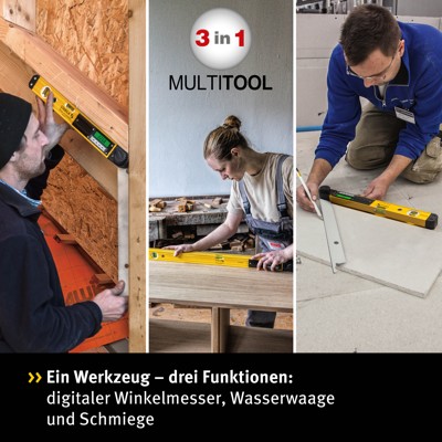 Produktbild von STABILA® - Elektronik-Winkelmesser Tech 700 DA, 45cm