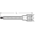 Produktbild von STAHLWILLE® - 3/8" (10mm) VDE-Schraubendrehereinsatz M10 L.136mm D.23mm