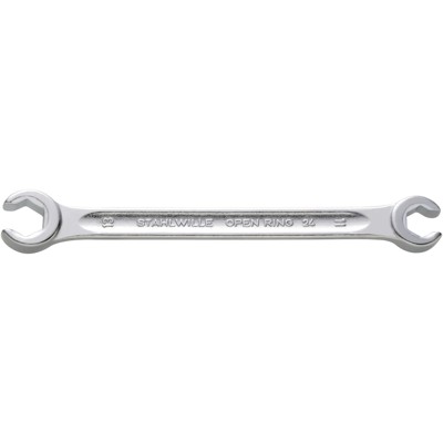 Produktbild von STAHLWILLE® - Offener Doppelringschlüssel abgew. OPEN-RING SW.5/16 x 3/8" L.145