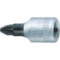 Produktbild von STAHLWILLE® - 1/4" (6,3mm) Schraubendrehereinsatz PZ Größe 1 L.28mm