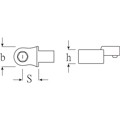 Produktbild von STAHLWILLE® - Bit-Halter-Einsteckwerkzeug Größe 10 Innen-6kant 8mm / 5/16" Aufn