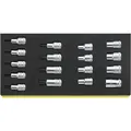 Produktbild von STAHLWILLE® - Steckschlüsseleinsatz in TCS Nr.TCS 50TX/54TX/17 1/3-Teilung 17-t