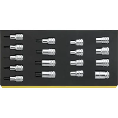 Produktbild von STAHLWILLE® - Steckschlüsseleinsatz in TCS Nr.TCS 50TX/54TX/17 1/3-Teilung 17-t