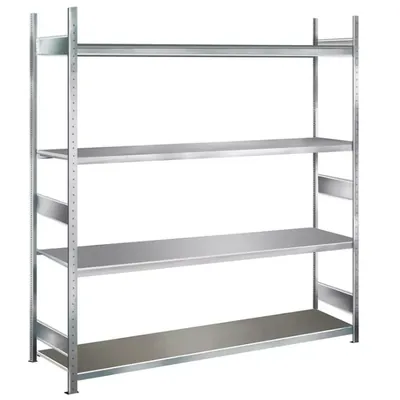 Produktbild von SCHULTE - Weitspannregal Anbauregal 2500 x 2000 x 500mm Stahlböden