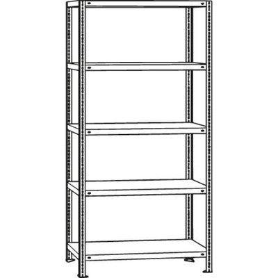 Produktbild von SCHULTE - Weitspannregal GR 3000 x 2500 x 600mm Stahlböden