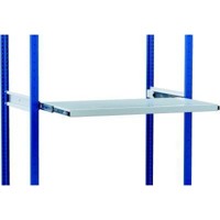 Produktbild von SCHULTE - SCHULTE-Ausziehboden 70kg, RAL7035, 1000x400mm
