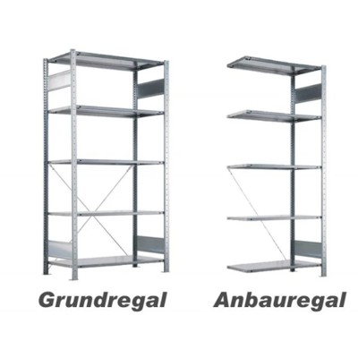 Produktbild von SCHULTE - Grundregal, Steckregal MULTIpl150, 3000x1000x300mm, 7 Fachböden