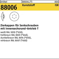 Produktbild von NOBRAND - Kappen ART 88006 für TORX® 15 x 12/3,5 weiß RAL 9010 S