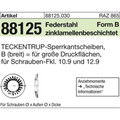Produktbild von NOBRAND - TECKENTRUP-Sperrkantscheiben ART 88125 C 60 flZnnc SKB 6 flZnnc K