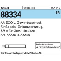 Produktbild von null - AMECOIL-Gewindespindel ART 88334 M 3 für Spezial-Einbauwerkzeug SR S