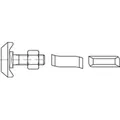 Produktbild von NOBRAND - Halfenschrauben, Hammerkopfschrauben 88940 Typ 40/22 A4 M10 x 40 A 4 