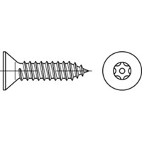 Produktbild von null - Sicherheitsschraube, Linsenkopf DIN 7982 ART 88115, 3,5 x 13 mit Pin-TOR