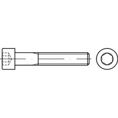 Produktbild von NOBRAND - Zylinderschrauben mit Innensechskant ART 83912, 5/16 UNC x 4.1/2" (11