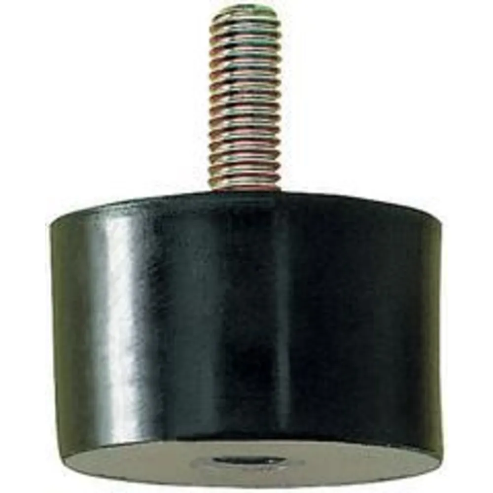 elko Gummi-Metall-Puffer, 57° Shore, Ausführung B Gewindebolzen/Innengewinde Produktbild img1 L