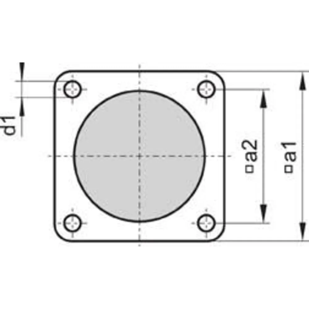 elko Kran-Gummi-Metall-Puffer GP-QP, ø80 x 68mm Produktbild img2 L