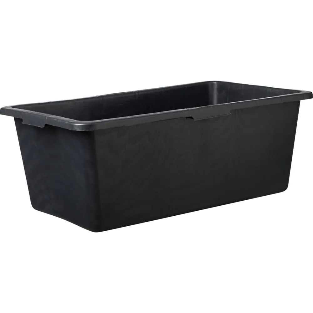Mörtelkasten schwarz, eckig, L-Skala Produktbild img1 L