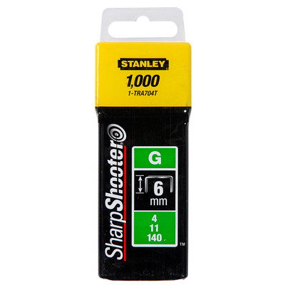 Stanley Klammern Typ G 12mm 1000 Stück