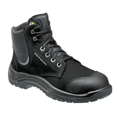 Produktbild von Steitz Secura - Sicherheitshalbstiefel ESD 780 SMC, S3 SRC CI HRO HI, schwarz, 