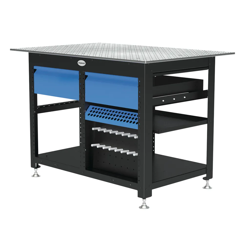 schweißkraft Workstation Basispaket inkl. 2 Schubladen Werkbank Produktbild img1 L